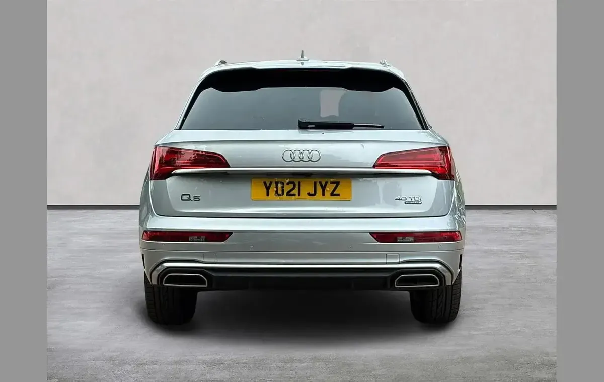 Used Audi Q5 S-Line 204 HP (150 kW) 2021 Silver SUV