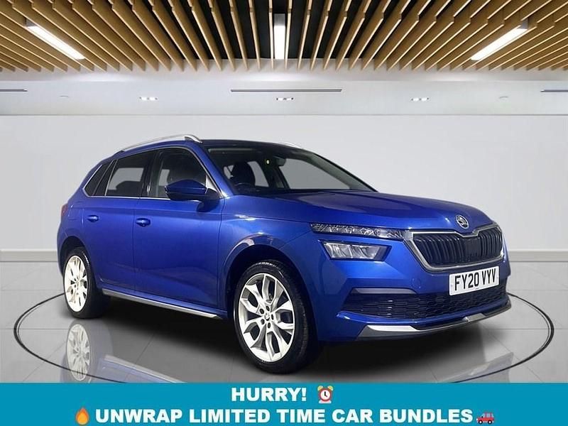 Blue Used 2020 Skoda Kamiq SE L SUV | £11,249 (Fair price) - Image 1/4