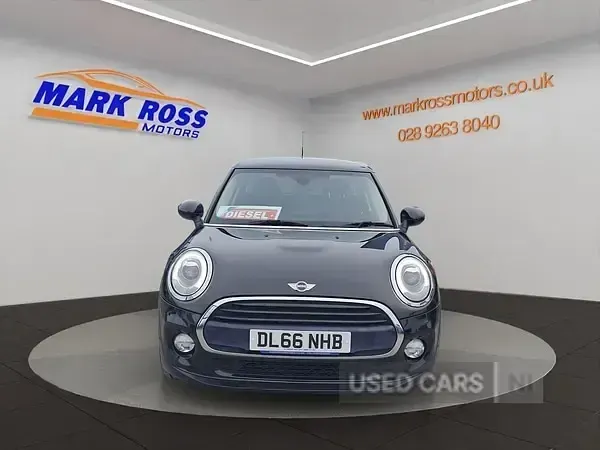 Used Mini Cooper D Hatch 116 HP (85 kW) 2016 Black Hatchback