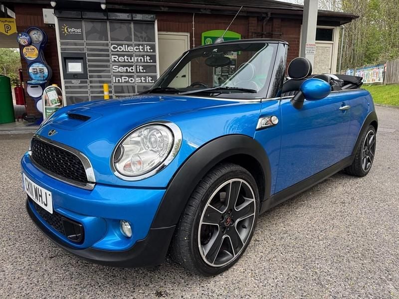 Used Mini Cooper S Cabriolet 184 HP (135 kW) 2011 Blue Cabriolet
