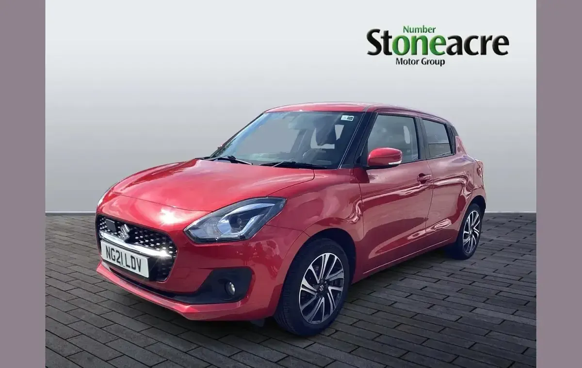 Used Suzuki Swift SZ5 83 HP (61 kW) 2021 Red Hatchback