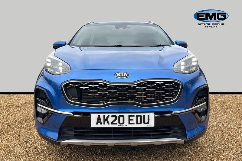 Used Kia Sportage GT-Line 134 HP (98 kW) 2020 Blue SUV