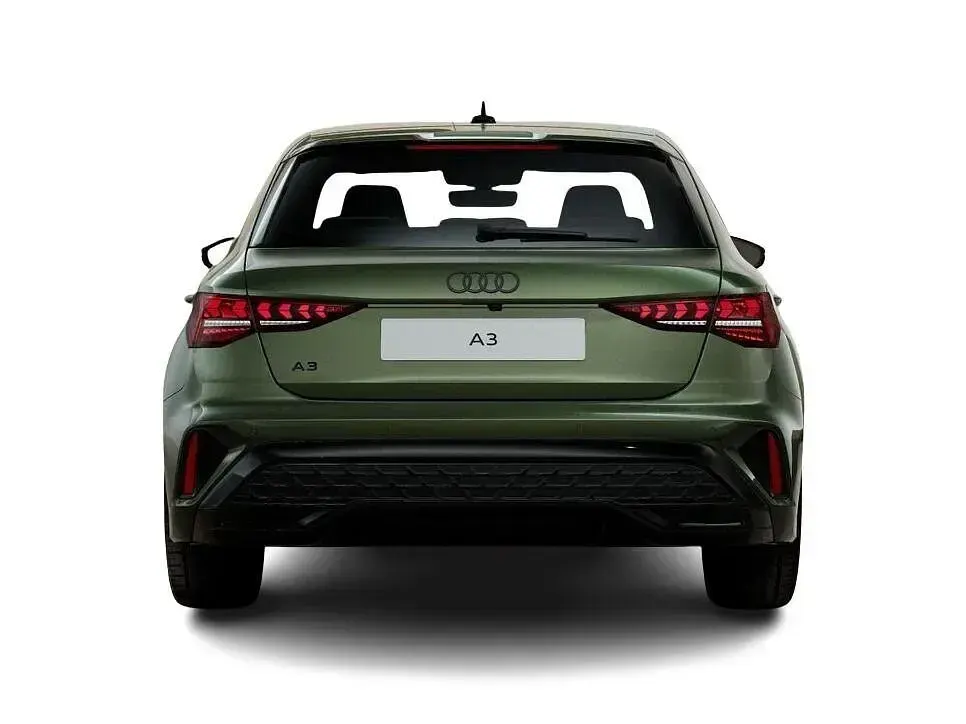 New Audi A3 Sportback Black Edition 2026 Green Hatchback