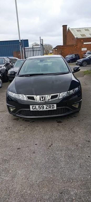 Used Honda Civic EX 2010 Black Hatchback