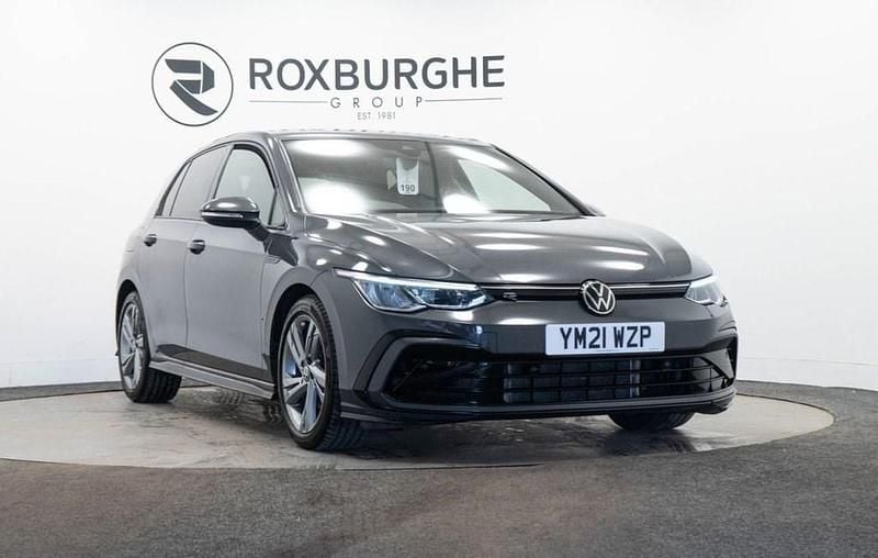 Grey Used 2021 VW Golf VIII R-line Hatchback | £12,499 (Fair price) - Image 1/4