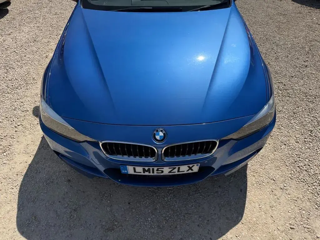 Used BMW 330 M Sport 254 HP (186 kW) 2015 Blue Sedan