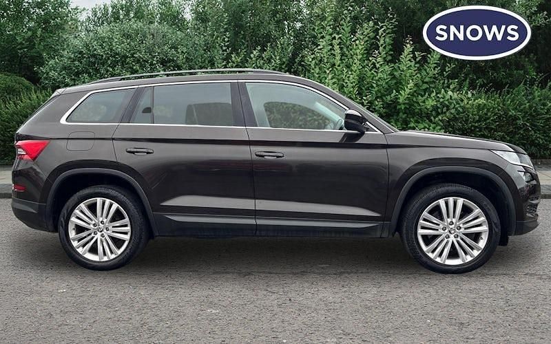 Used Skoda Kodiaq SE L 180 HP (132 kW) 2017 Brown SUV