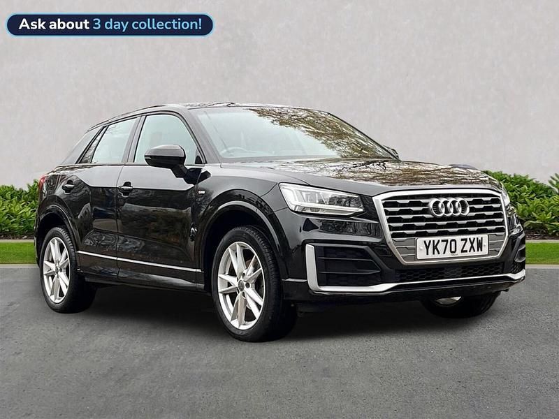 Black Used 2020 Audi Q2 S-Line SUV | £19,899 (Fair price) - Image 1/4