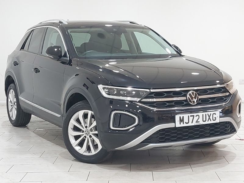 Black Used 2022 VW T-Roc Style SUV | £20,998 (Fair price) - Image 1/4