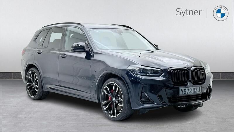 Black Used 2022 BMW X3 M Sport SUV | £46,500 (Expensive) - Image 1/4