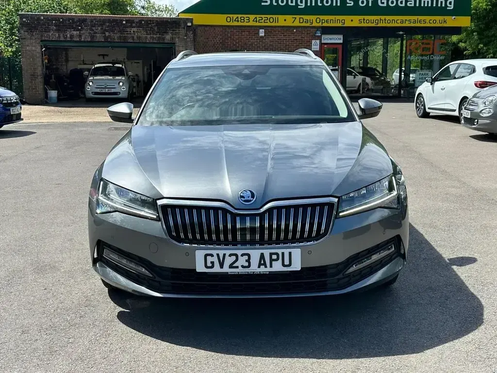 Used Skoda Superb SE Technology 150 HP (110 kW) 2023 Grey Estate