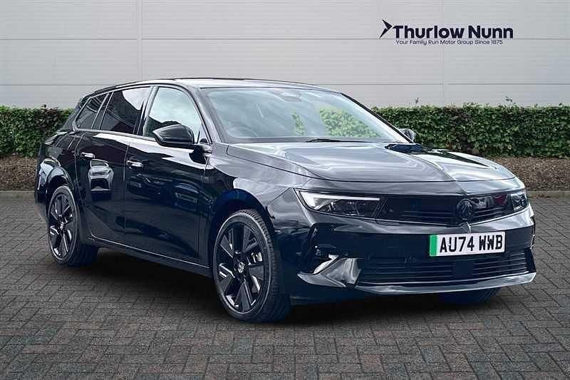 Used Vauxhall Astra 114 kW (156 HP) 2024 Black Estate