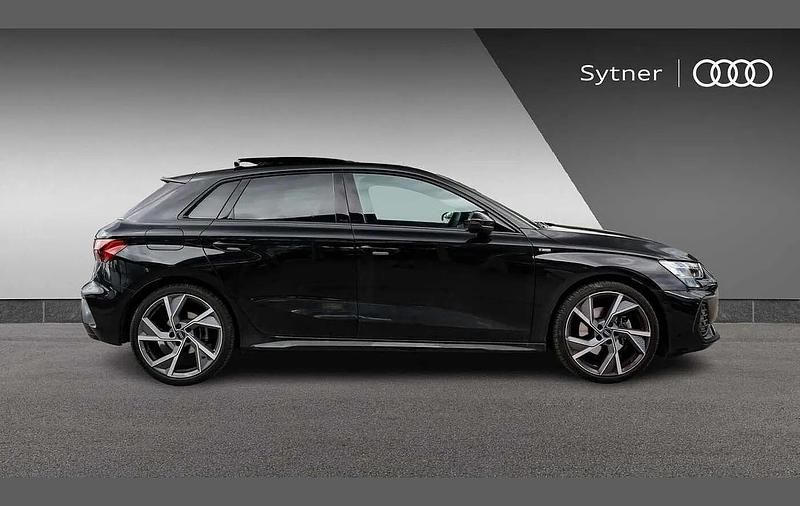 Used Audi A3 Black Edition 147 HP (108 kW) 2025 Black Hatchback