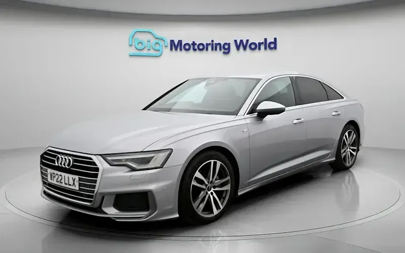 Used Audi A6 S-Line 204 HP (150 kW) 2021 Silver Sedan