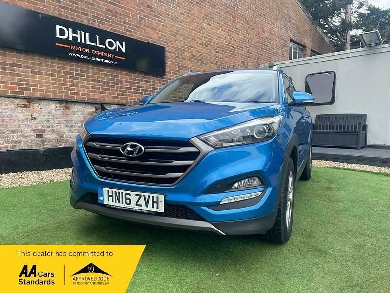 Blue Used 2016 Hyundai Tucson SE SUV | £6,495 (A bit pricey) - Image 1/4