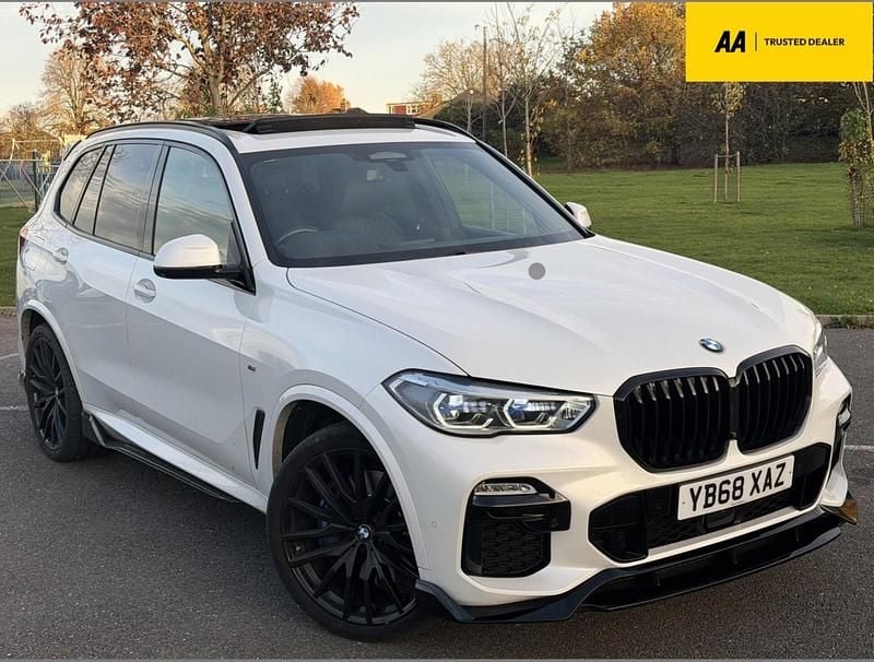 White Used 2018 BMW X5 M Sport SUV | £38,990 - Image 1/3