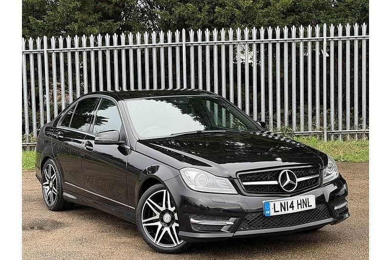 Used Mercedes C250 AMG 2014 Black Sedan