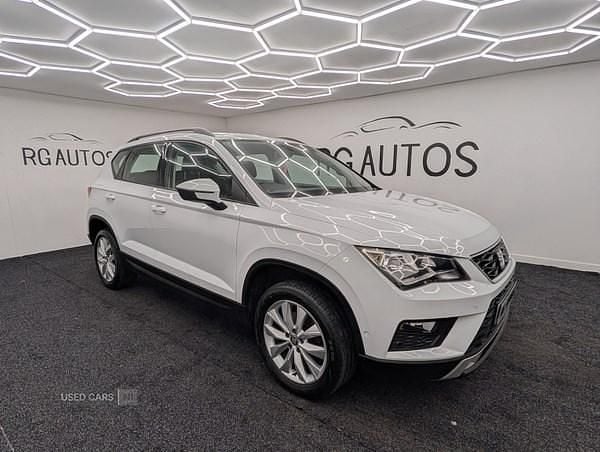 Used Seat Ateca SE 115 HP (84 kW) 2020 White SUV