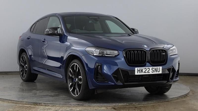 Blue Used 2022 BMW X4 M Sport SUV | £43,500 (Fair price) - Image 1/4
