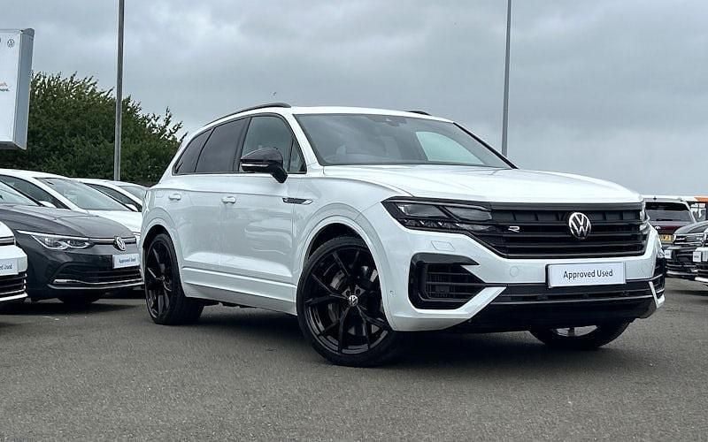 White Used 2023 VW Touareg R SUV | £59,495 (A bit pricey) - Image 1/4