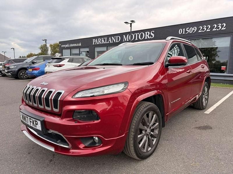 Begagnad Jeep Cherokee Overland 200 HK (147 kW) 2017 Röd SUV