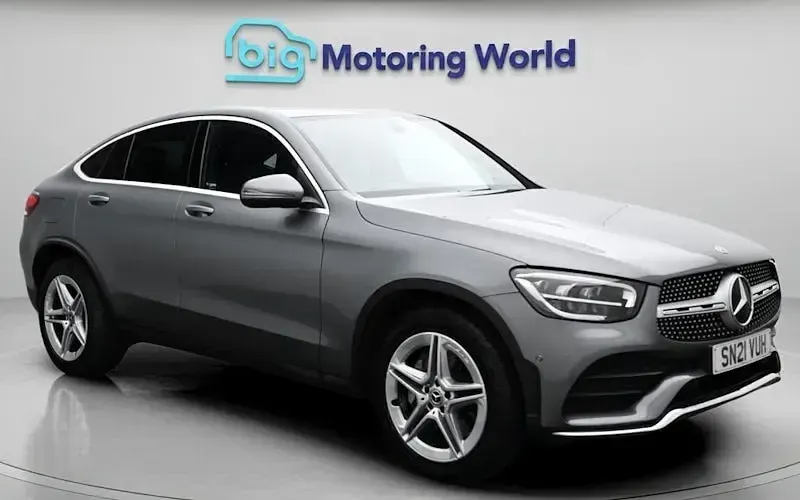 Begagnad Mercedes GLC220 AMG line 194 HK (142 kW) 2021 Sportkupé