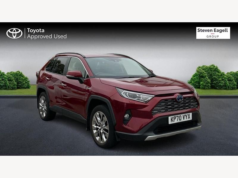 Red Used 2020 Toyota RAV4 SUV | £26,690 (A bit pricey) - Image 1/3