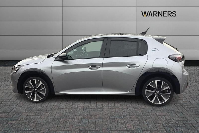 Used Peugeot e-208 GT 98 kW (134 HP) 2021 Grey Hatchback
