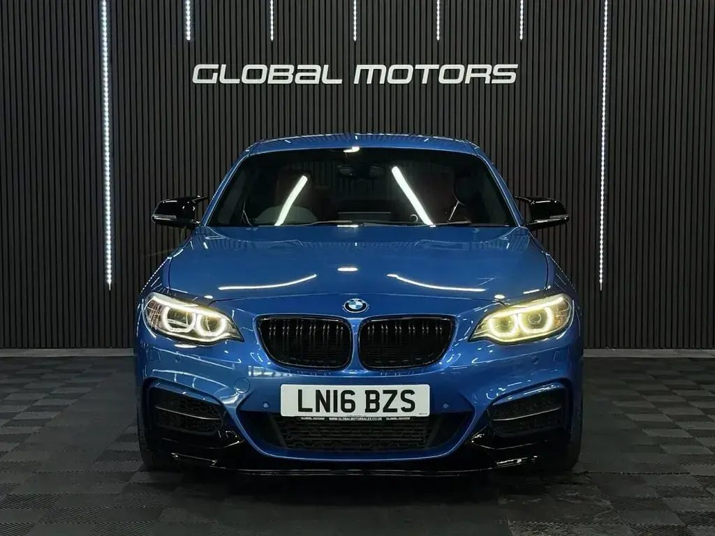 Used BMW M235 326 HP (239 kW) 2016 Blue Coupe