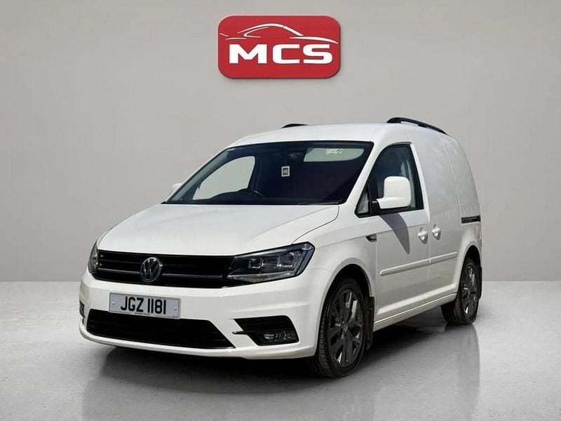 Begagnad VW Caddy Highline 150 HK (110 kW) 2018 Vit Minibuss