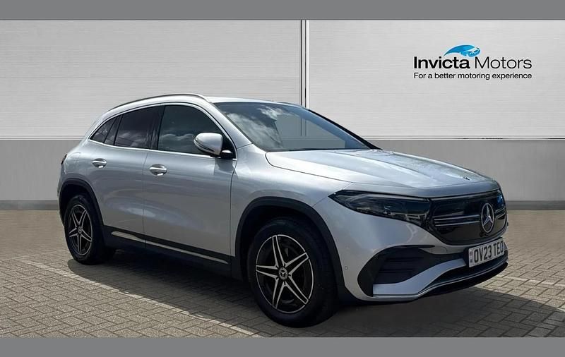 Used Mercedes EQA250+ AMG line 139 kW (190 HP) 2023 Silver SUV