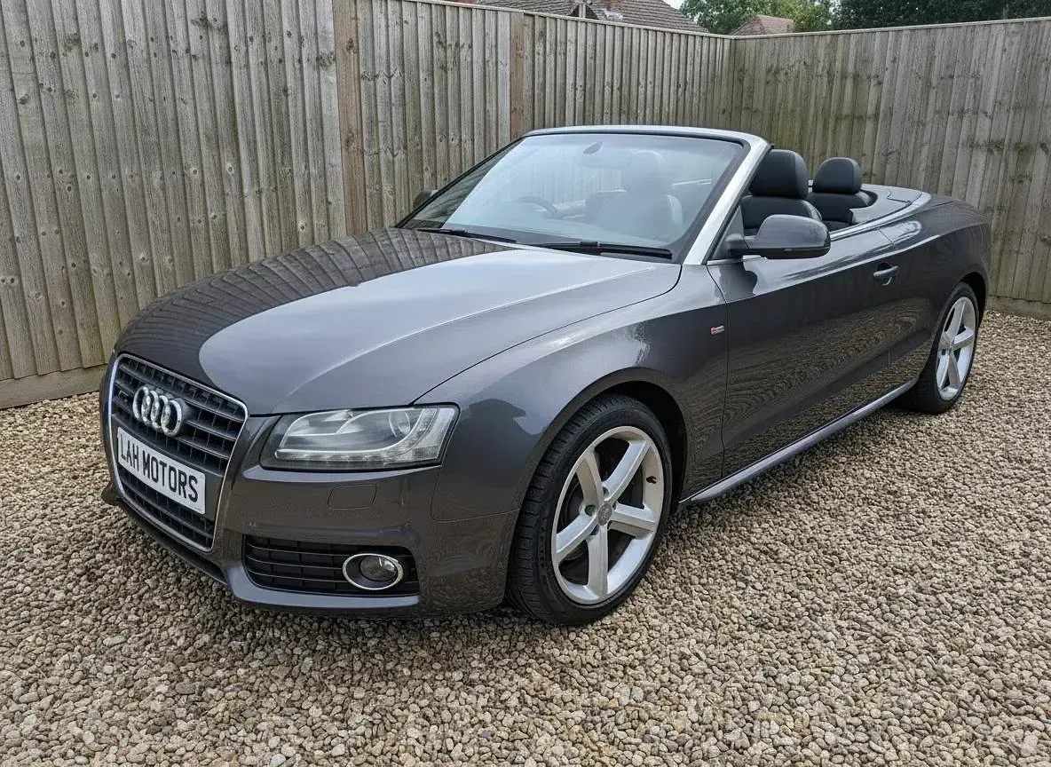 Used Audi A5 Cabriolet S-Line 2011 Grey Cabriolet