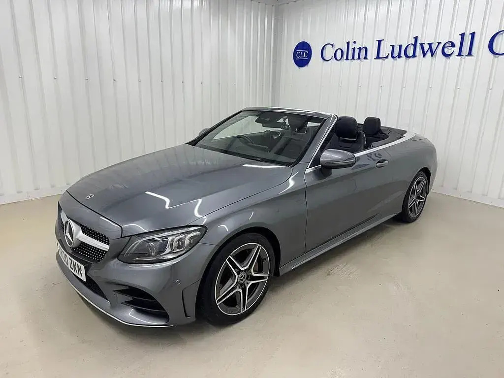 Used Mercedes C300 AMG Line Premium 2020 Grey Cabriolet