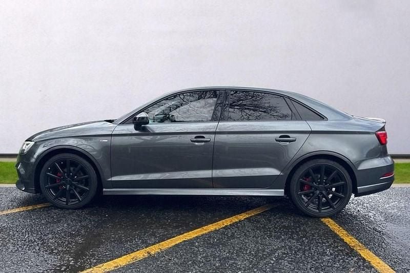 Used Audi A3 Black Edition 150 HP (110 kW) 2018 Grey Sedan
