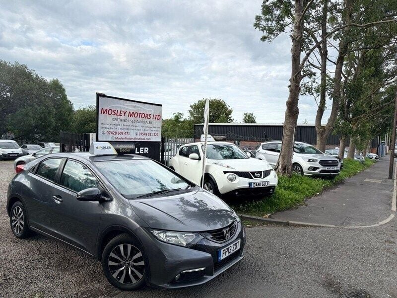 Grey Used 2013 Honda Civic ES Hatchback | £1,290 (Super price) - Image 1/4