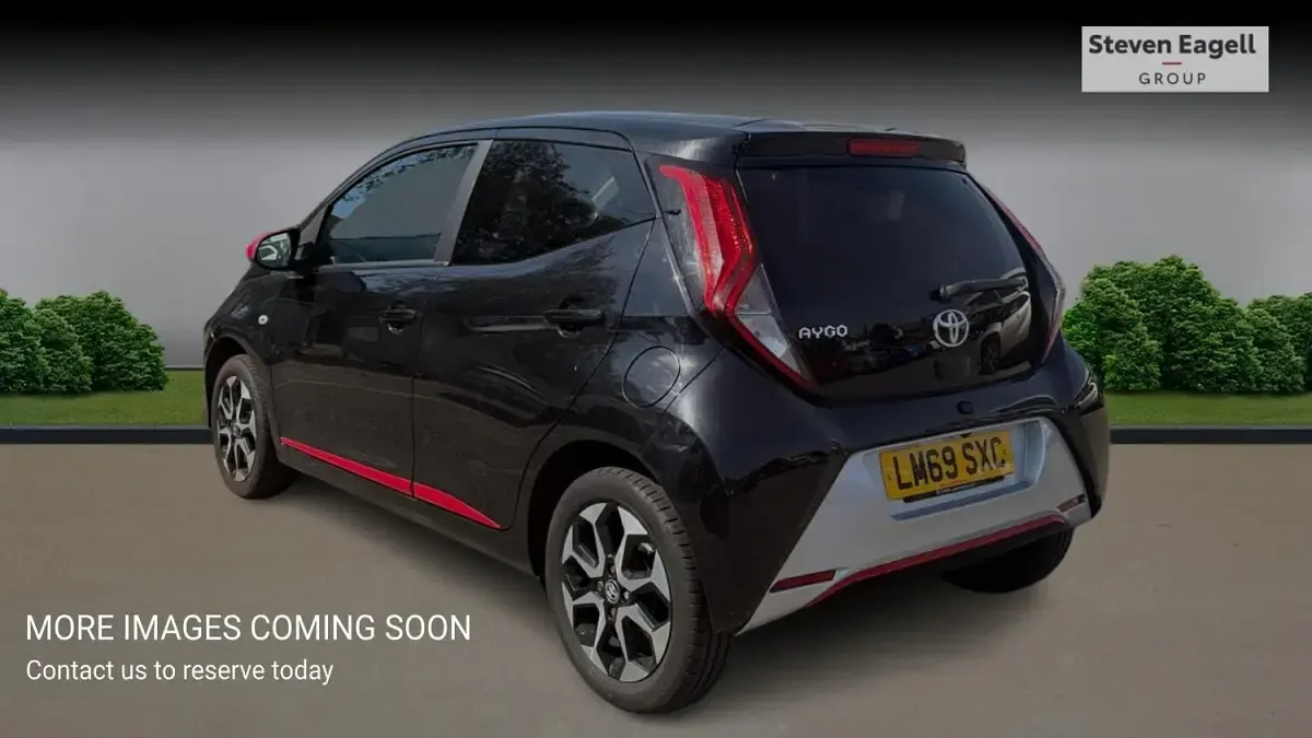 Used Toyota Aygo Trend 72 HP (52 kW) 2019 Black Hatchback