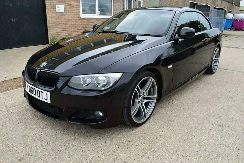 Black Used 2010 BMW 330 Cabriolet M Sport Cabriolet | £8,000 (Fair price) - Image 1/4