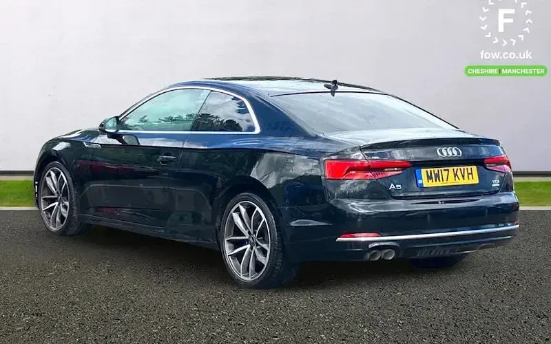 Usado Audi A5 Performance 190 HP (139 kW) 2017 Preto Coupé