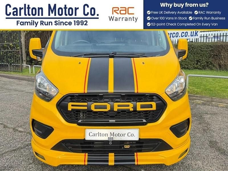 Used Ford Transit Custom S 2021 Yellow Van