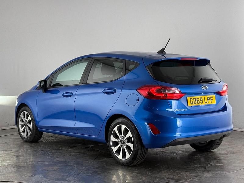 Used Ford Fiesta Trend 95 HP (69 kW) 2020 Blue Hatchback