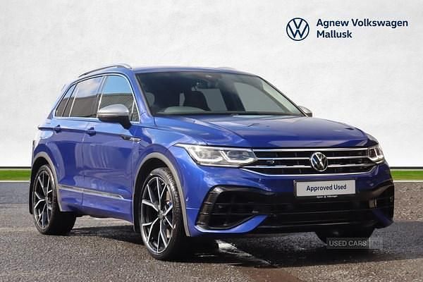 Blue Used 2021 VW Tiguan R SUV | £34,990 (Fair price) - Image 1/4