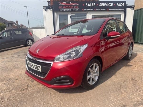 Red Used 2016 Peugeot 208 Active Hatchback | £3,549 (Fair price) - Image 1/1