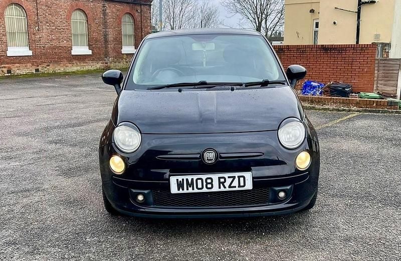 Used Fiat 500 Sport 2008 Black Hatchback