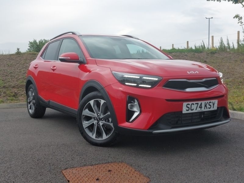Red Used 2025 Kia Stonic 3 SUV | £21,498 (A bit pricey) - Image 1/4