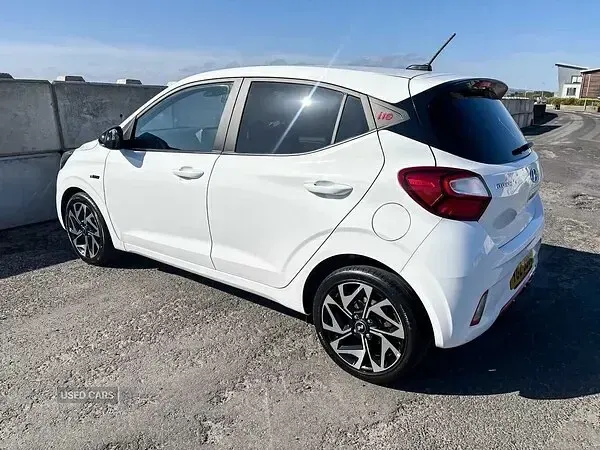 Used Hyundai i10 N Line 100 HP (73 kW) 2023 White Hatchback