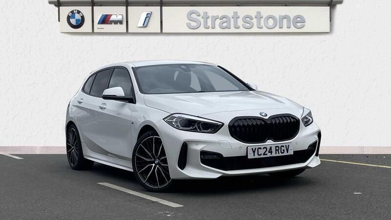 White Used 2024 BMW 118 M Sport Hatchback | £24,499 (Fair price) - Image 1/4