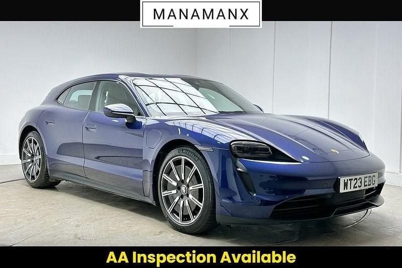 Usado Porsche Taycan Performance Package 350 kW (476 HP) 2023 Azul Carrinha