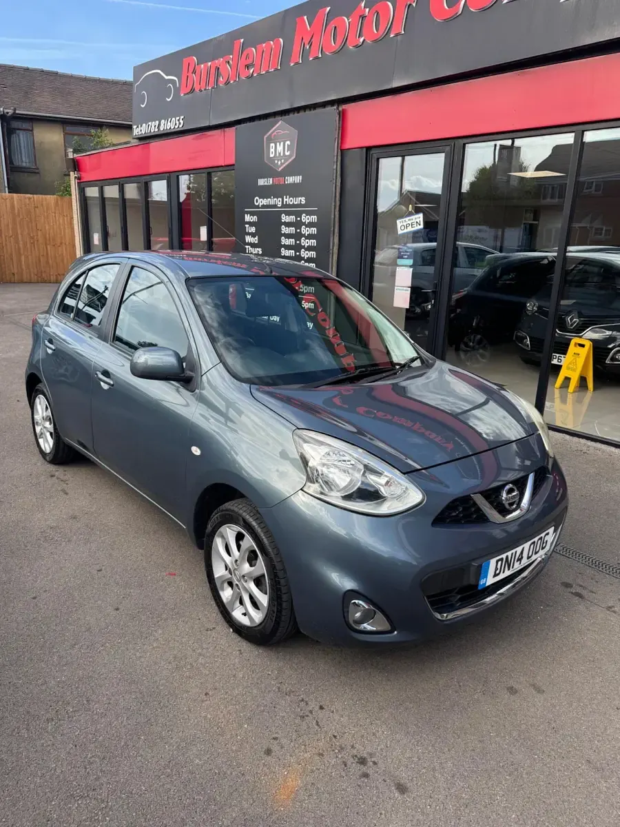 Used Nissan Micra Acenta 80 HP (58 kW) 2014 Grey Hatchback