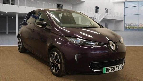 Purple Used 2018 Renault Zoe Dynamique Hatchback | £5,350 (Fair price) - Image 1/1