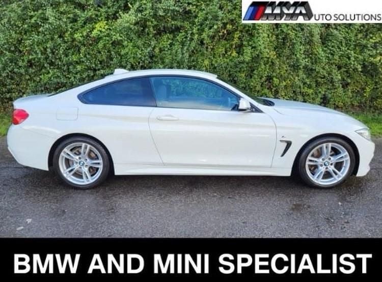 White Used 2014 BMW 428 M Sport Coupe | £8,450 (Fair price) - Image 1/4